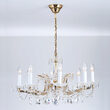 Candelabru clasic cristal Aur 24k 8xE14/40W, Maria Theresia-A LU 2211/8 MT Gold Orion